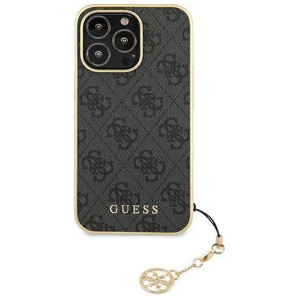 Guess Etui Guess GUHCP13XGF4GGR Apple iPhone 13 Pro Max szary/grey hardcase 4G Charms Collection
