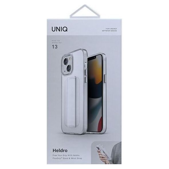PanzerGlass Etui UNIQ Heldro Apple iPhone 13 przezroczysty/clear