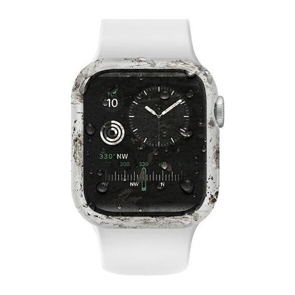 PanzerGlass Etui UNIQ Nautic Apple Watch 44mm biały/white