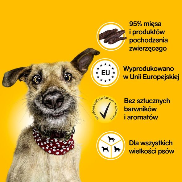 Pedigree PEDIGREE Ranchos Originals 70g - przysmak dla psów z kurczakiem