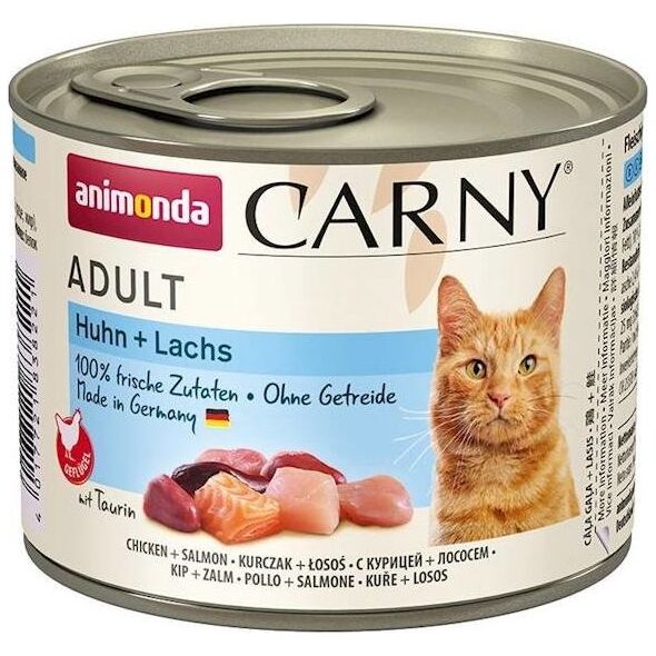 Animonda ANIMONDA Cat Carny Adult smak: kurczak, łosoś 200g