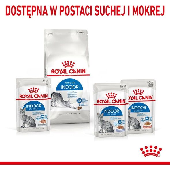 Royal Canin ROYAL CANIN Indoor Sterilised Jelly saszetka 12x85g