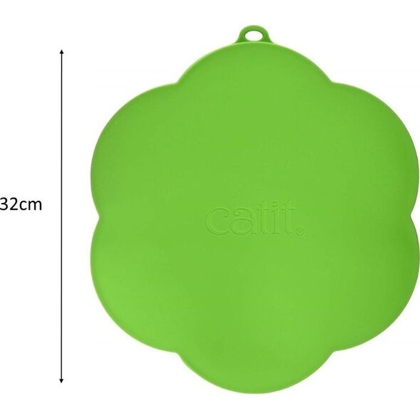 Catit CATIT Mata silikonowa Kwiatek, zielona 30cm.
