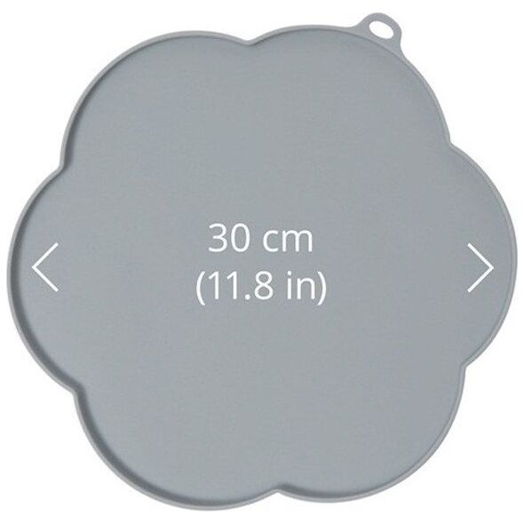 Catit CATIT Mata silikonowa Kwiatek, szara 30cm.