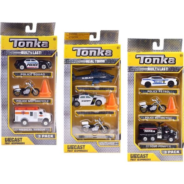Hasbro Hasbro autka Tonka zestaw Policja ZA3633