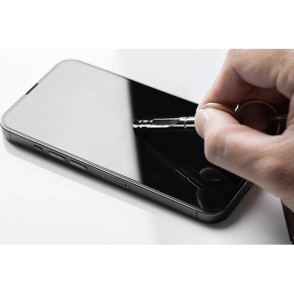 Moshi Szkło hybrydowe Moshi AirFoil Pro Apple iPhone 13 mini (czarna ramka)
