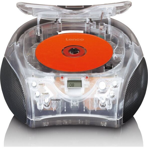 Radioodtwarzacz Lenco SCD-24 transparent