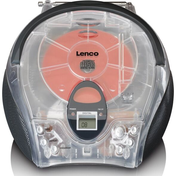 Radioodtwarzacz Lenco SCD-24 transparent