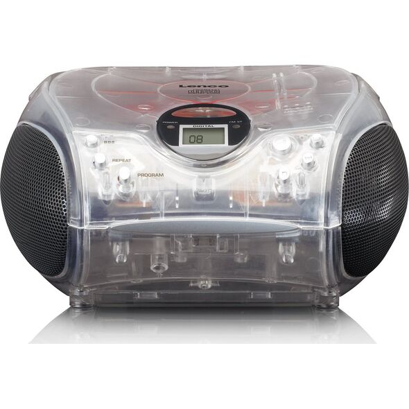 Radioodtwarzacz Lenco SCD-24 transparent