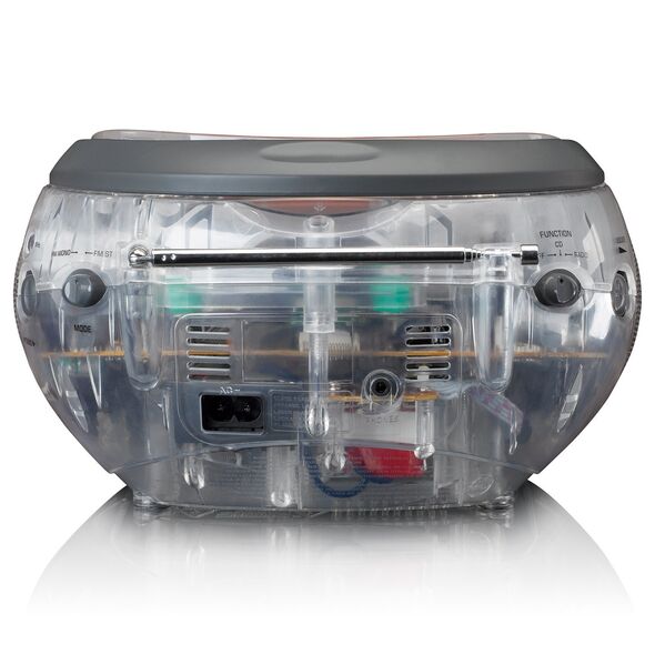Radioodtwarzacz Lenco SCD-24 transparent