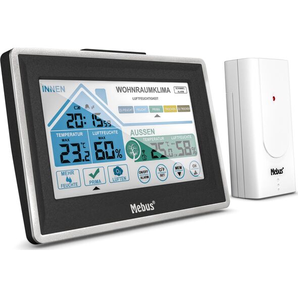 Stacja pogodowa Mebus Mebus 01026 Wireless Weather Station