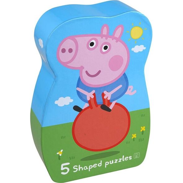 Barbo Toys Puzzle dla dzieci George 5 układanek 24 el.