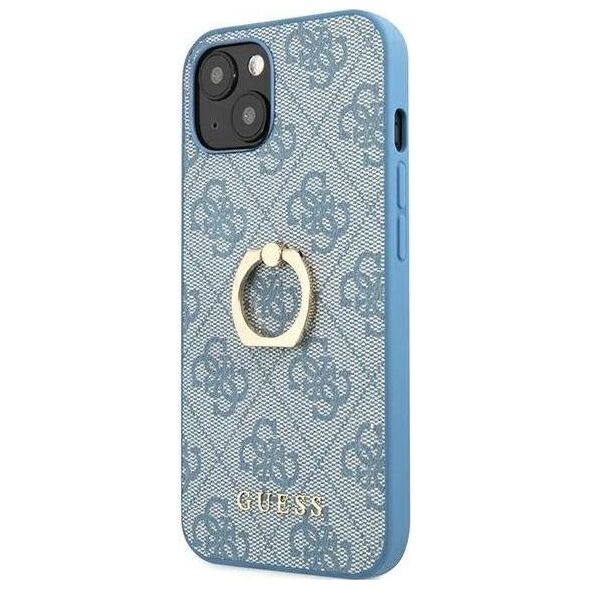Guess Guess GUHCP13S4GMRBL iPhone 13 mini 5,4" niebieski/blue hardcase 4G with ring stand