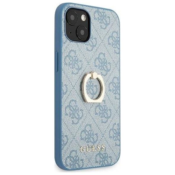 Guess Guess GUHCP13S4GMRBL iPhone 13 mini 5,4" niebieski/blue hardcase 4G with ring stand