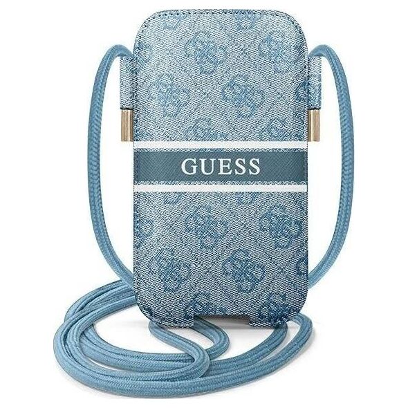 Guess Guess Torebka GUPHM4GDBL 6,1" niebieski/blue hardcase 4G Stripe
