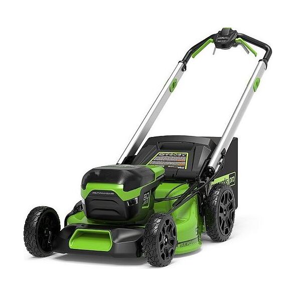 Kosiarka akumulatorowa Greenworks 60V silnik bezszczotkowy, 51 cm  zestaw, ładowarka + 1 akumulator 4Ah (GD60LM51SPK4)