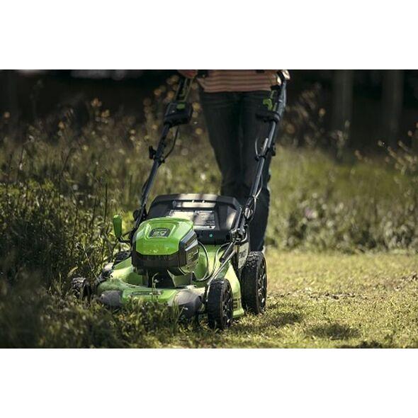 Kosiarka akumulatorowa Greenworks 60V silnik bezszczotkowy, 51 cm  zestaw, ładowarka + 1 akumulator 4Ah (GD60LM51SPK4)