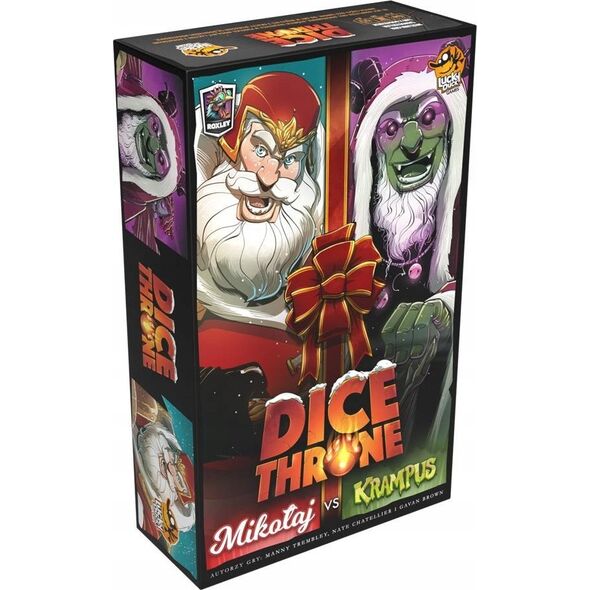 Lucky Duck Games Gra Dice Throne - Mikołaj vs Krampus