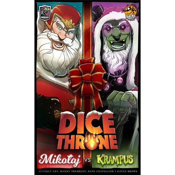 Lucky Duck Games Gra Dice Throne - Mikołaj vs Krampus
