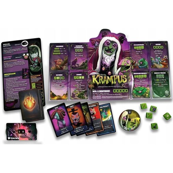 Lucky Duck Games Gra Dice Throne - Mikołaj vs Krampus