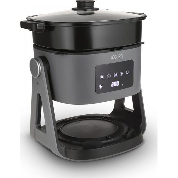 Frytkownica beztłuszczowa Lauben Lauben Glass&Grill Air Fryer 3in1 5500BG