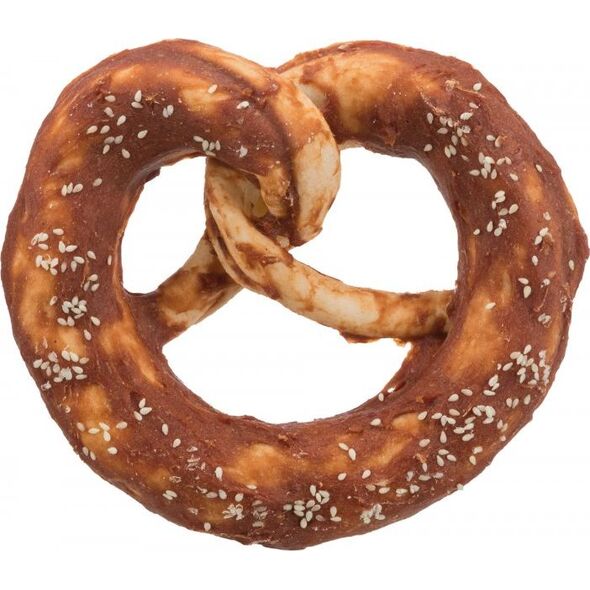 Trixie Denta Fun Duck Pretzels - 50szt/OPAK, 15 cm, 140g/szt, kaczka