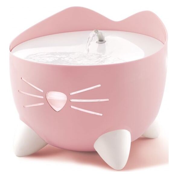 Catit Fontanna Pixi dla kota, jasnoróżowa, 2,5l, 22x22x19,5 cm