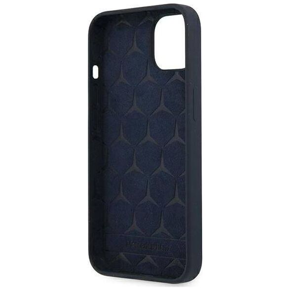 Mercedes Mercedes MEHCP13SSILNA iPhone 13 mini 5,4" granatowy/navy hardcase Silicone Line
