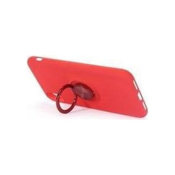 SiliconeRing ETUI SILICONE RING SAMSUNG GALAXY A02S CZERWONY standard