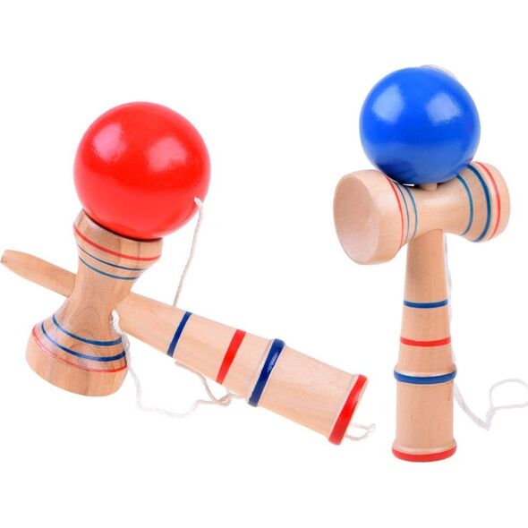 Jokomisiada Kendama Drewniana gra zręcznościowa GR0462