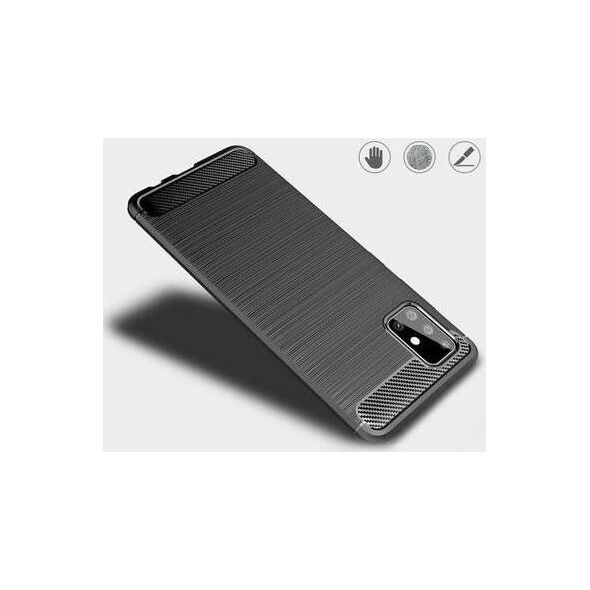 Carbon Lux CASE ETUI CARBON LUX CZARNY HUAWEI MATE 40 standard