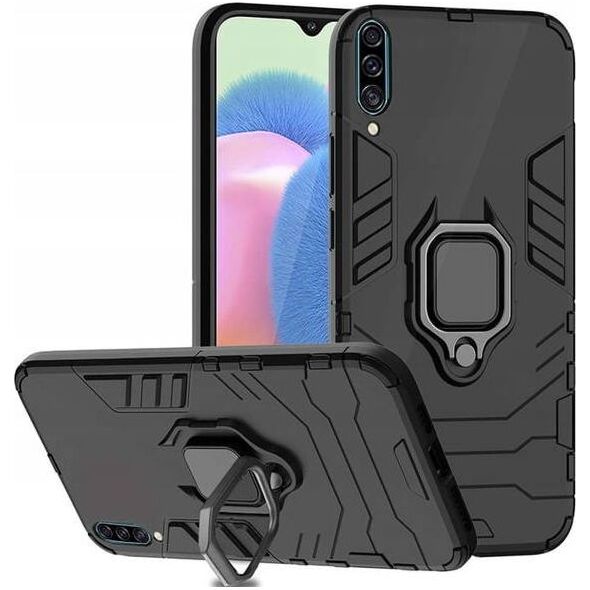ETUI ARMOR RING MAGNETIC HUAWEI P SMART 2021 CZARNY standard