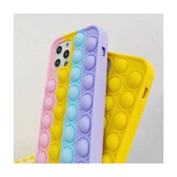 ETUI BUBBLE ANTYSTRESOWE SENSORYCZNE IPHONE 12 / 12 PRO PASTELOWY standard