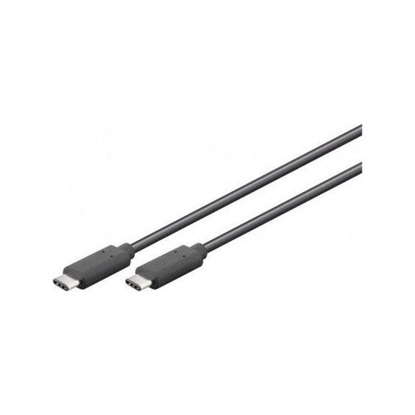 Kabel USB Goobay USB-C - USB-C 3 m Czarny (66509)