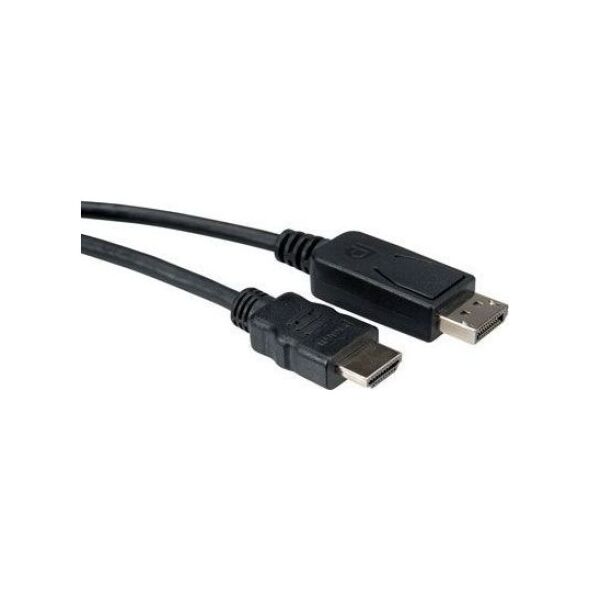 Kabel Roline DisplayPort - HDMI 3m czarny (11.04.5607)