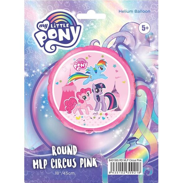 Flexmetal Balon foliowy 18" FX - "Little Pony" (okragły), pakowany
