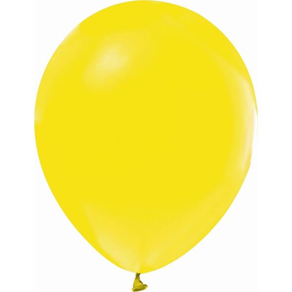 GoDan Balony pastelowe Żółte, B&C, 30 cm, 50 szt.
