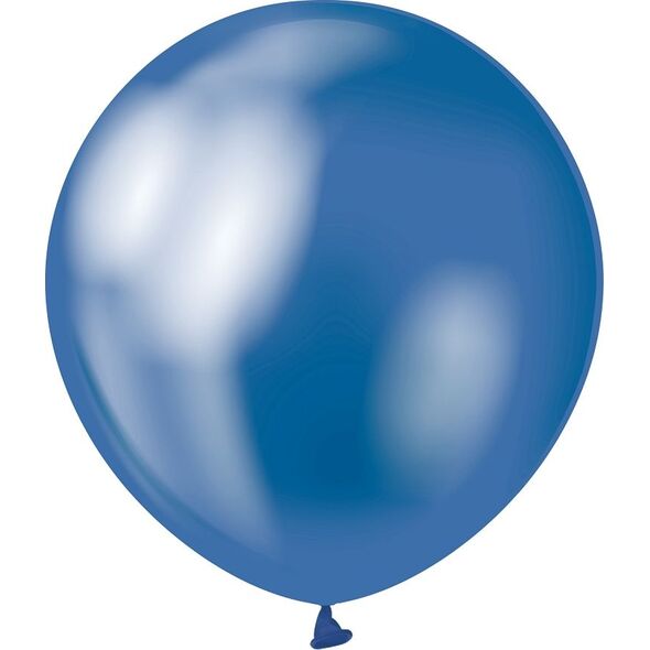 GoDan Balony chromowane Niebieskie, B&C, 13 cm, 20 szt.