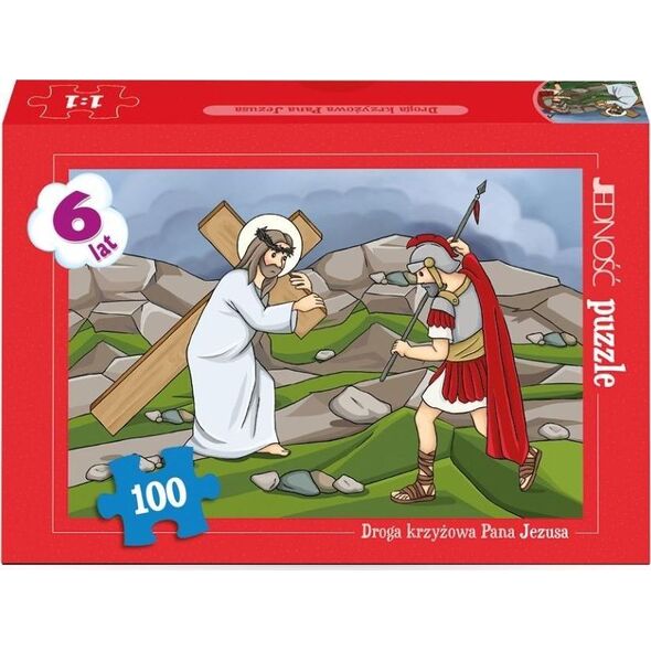 Jedność Puzzle 100 - Droga krzyżowa Pana Jezusa