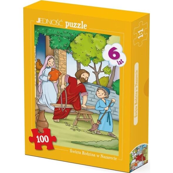Jedność Puzzle 100 - Święta Rodzina w Nazarecie