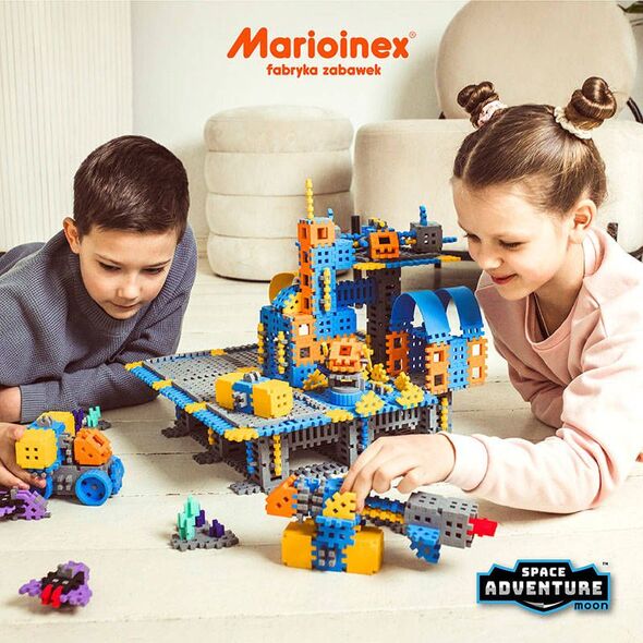 Marioinex Klocki Mini Waffle Kosmiczna Baza
