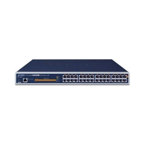 Switch Planet PLANET POE INJECTOR HUB UPOE-1600G 16-PORT 60W