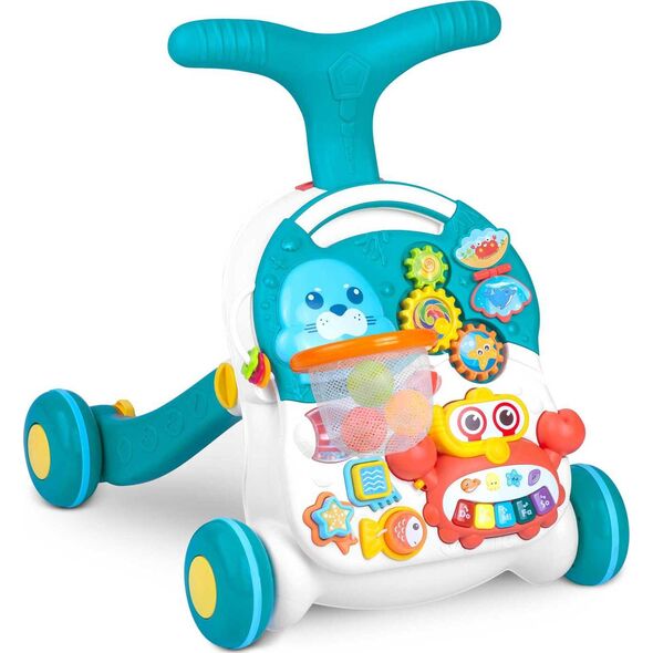 Ricokids Pchacz stolik edukacyjny 2w1 RK-810 biało-niebieski