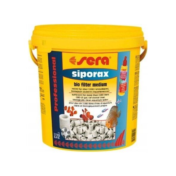 Sera Wkład biologiczny Siporax Professional 15 mm 14,5 kg