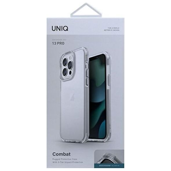 Uniq Etui UNIQ Combat Apple iPhone 13 Pro przezroczysty/crystal clear