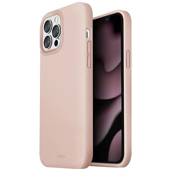 Uniq Etui UNIQ Lino Apple iPhone 13 Pro Max różowy/blush pink