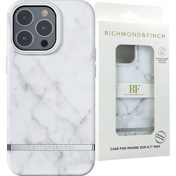 Richmond & Finch Richmond & Finch White Marble iPhone 13 Pro Max