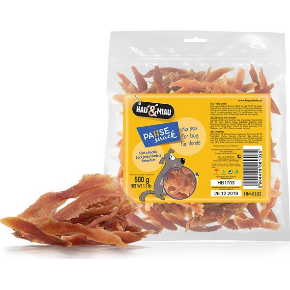 Hau&Miau Hau&Miau filet z kaczki 500g HM-8102