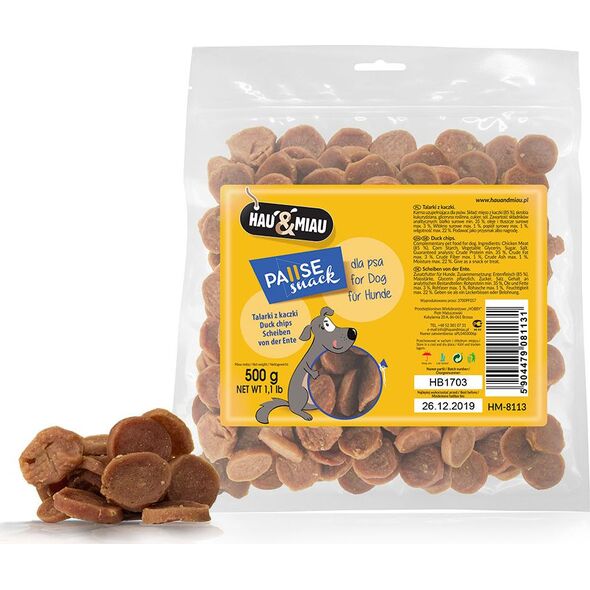Hau&Miau Hau&Miau Talarki z kaczki 500g HM-8113