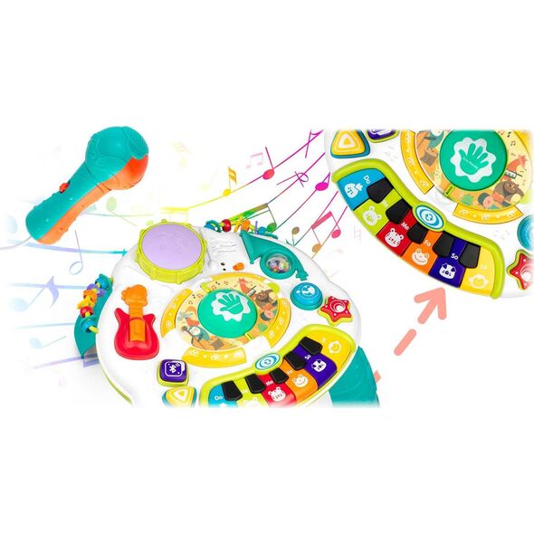 Ricokids Stolik Edukacyjny Z Muzyką Bt (Rk-812)